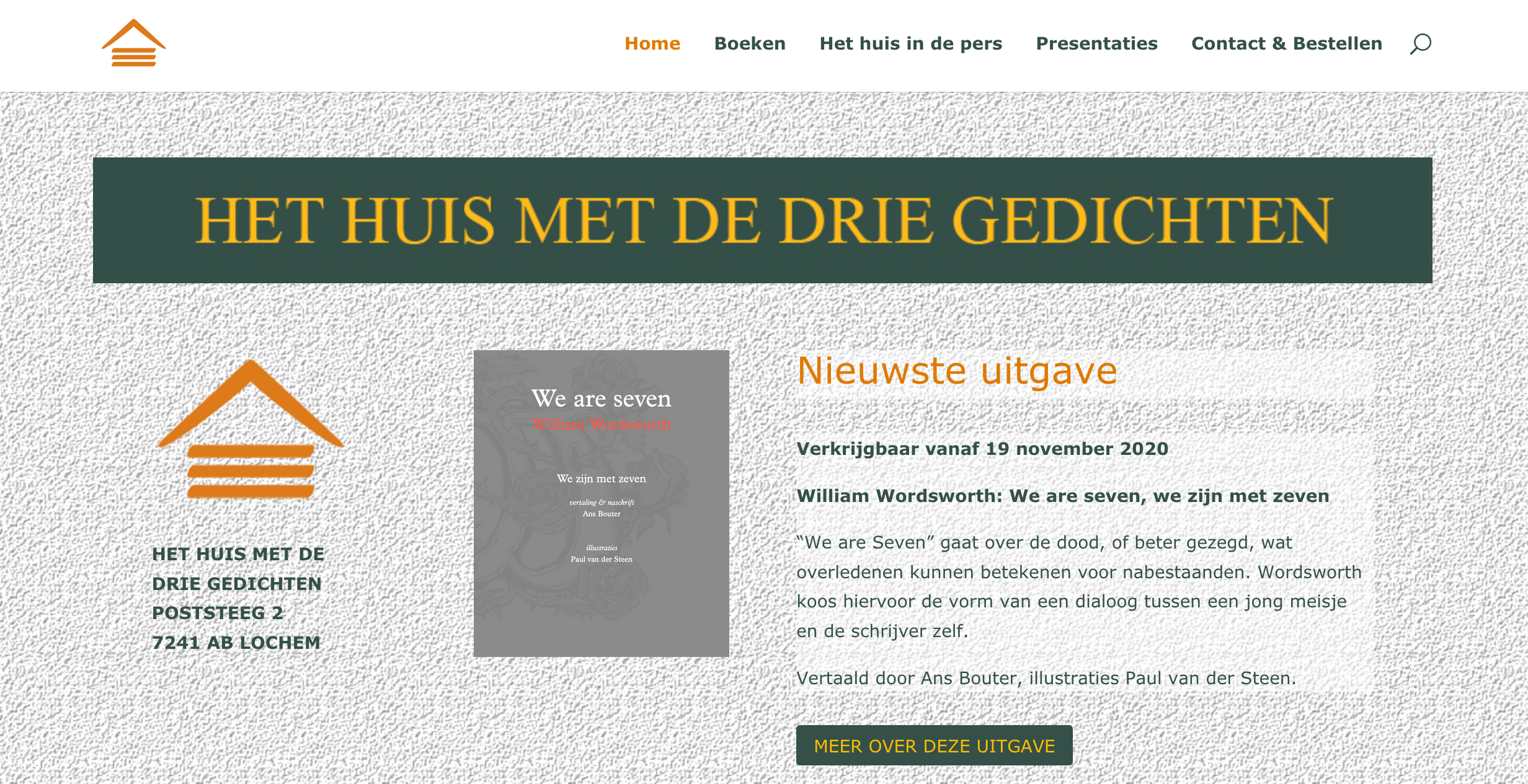 Website huismetdedriegedichten.nl